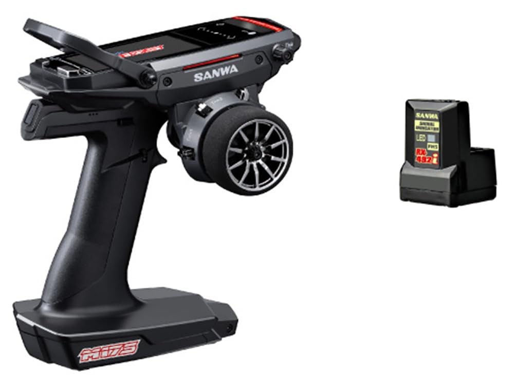 Sanwa M17S Flagship Radio System w/ RX-492i Antenna-less Receiver FH5 4-Ch New