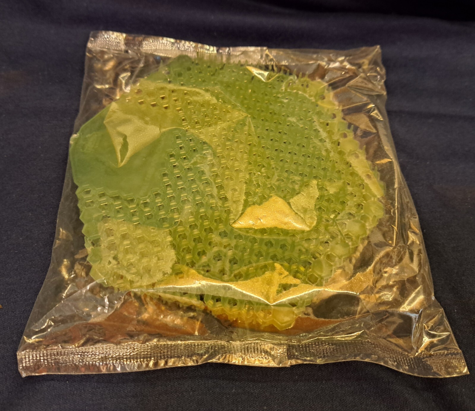 (10 pack) Freshener. Wave. Urinal Screen Deodorizer   Cucumber Melon, Dark Green