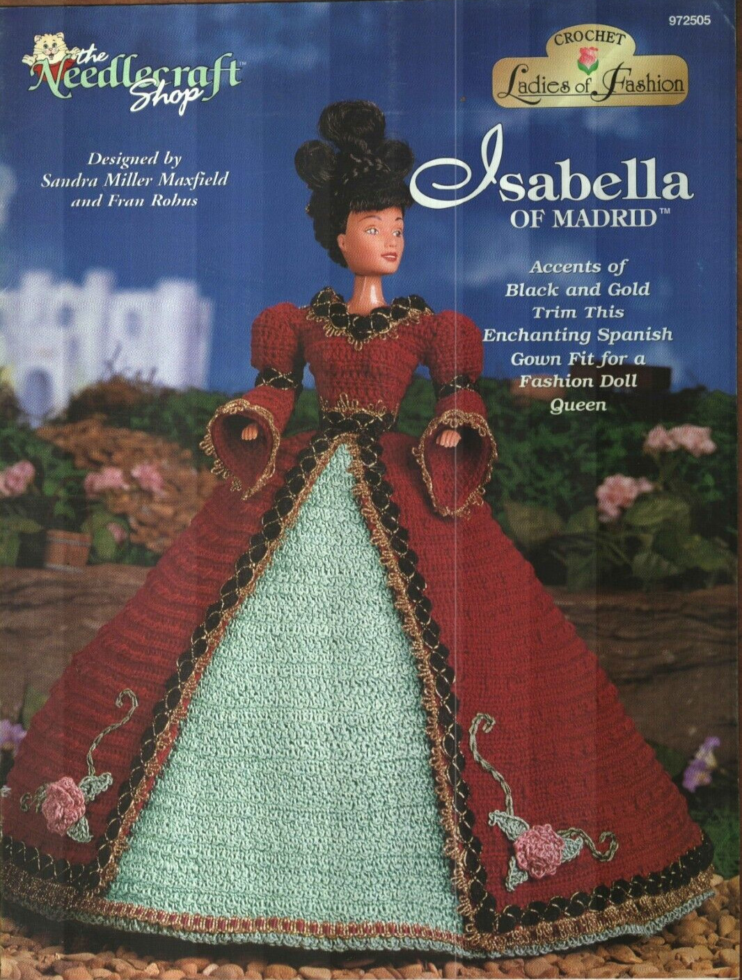 NEW ISABELLA OF MADRID DRESS FASHION DOLL CROCHET PATTERN BOOK