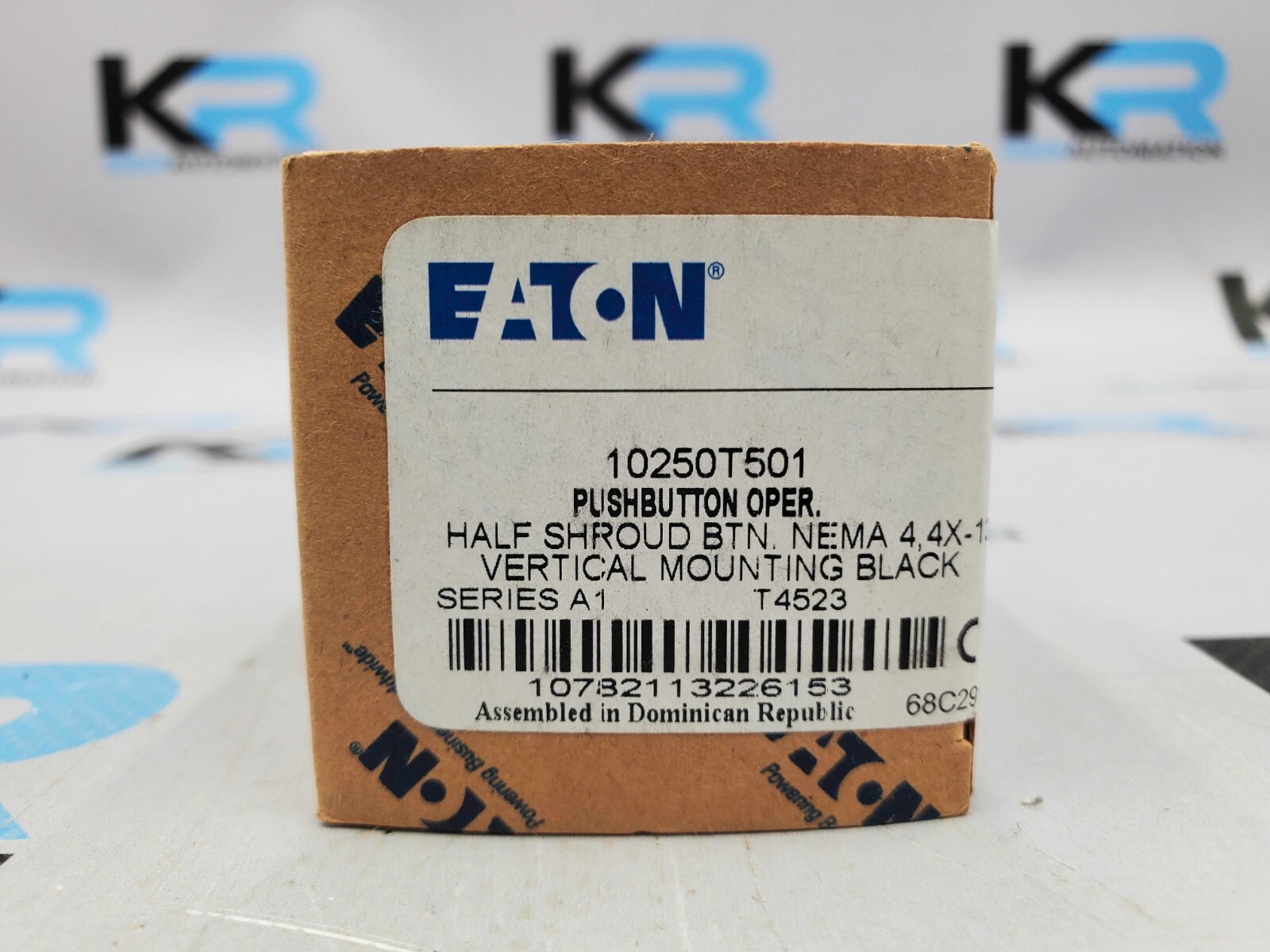 Eaton 10250T501 Pushbutton Vertical Mounting Switch