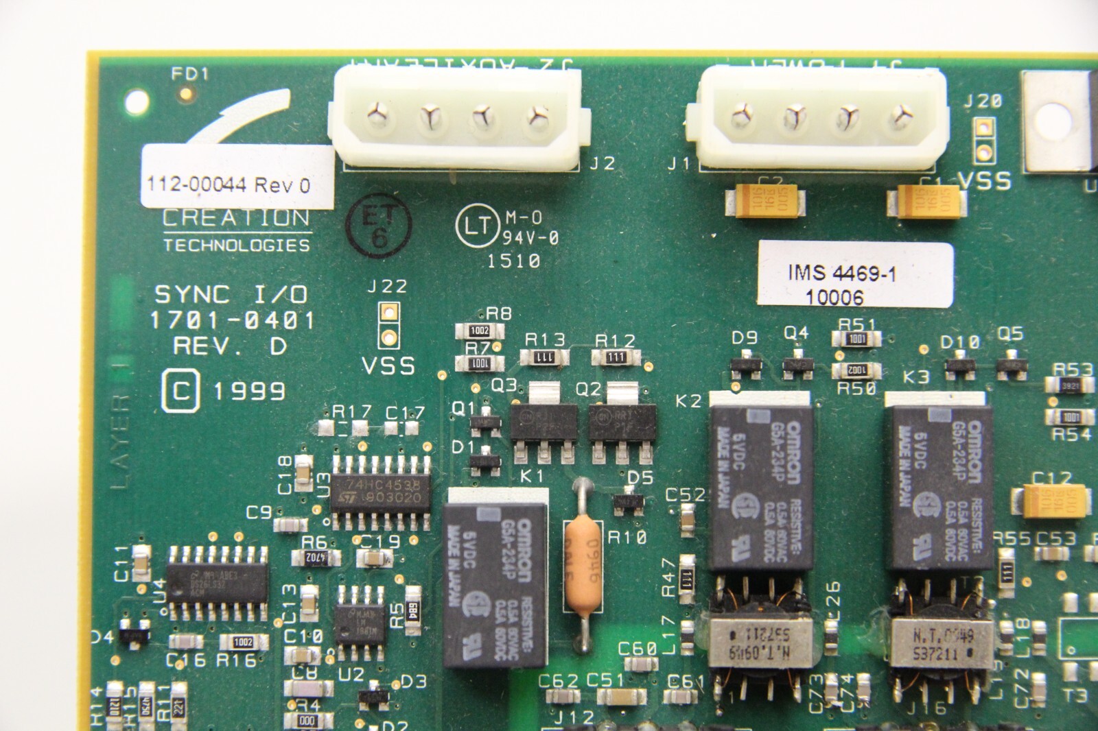 iZ Technologies Radar Sync I/O Card 1701-0401