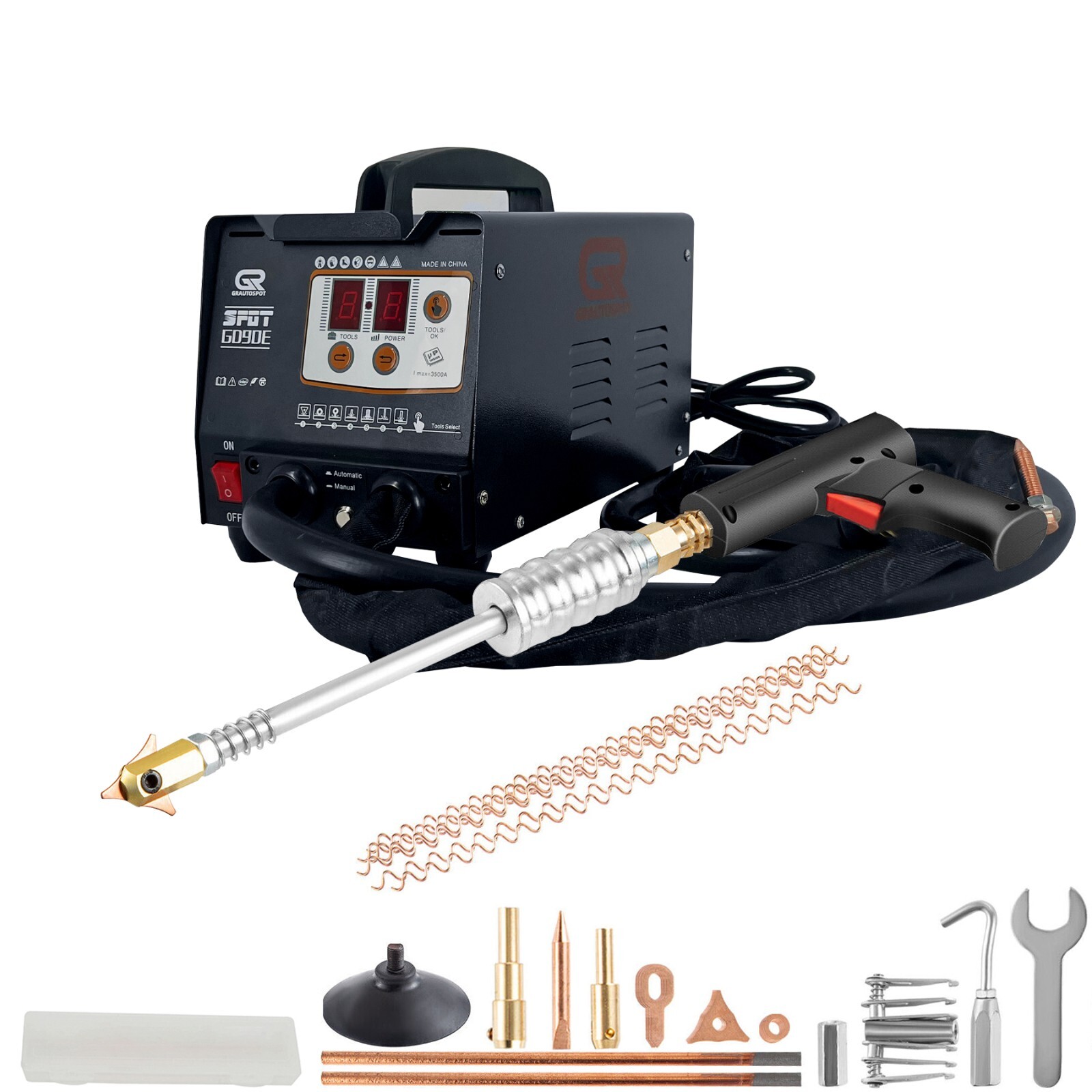 90E 3KW Panel Spot Puller Dent Repair Vehicle Multispot Dent Repair Machine