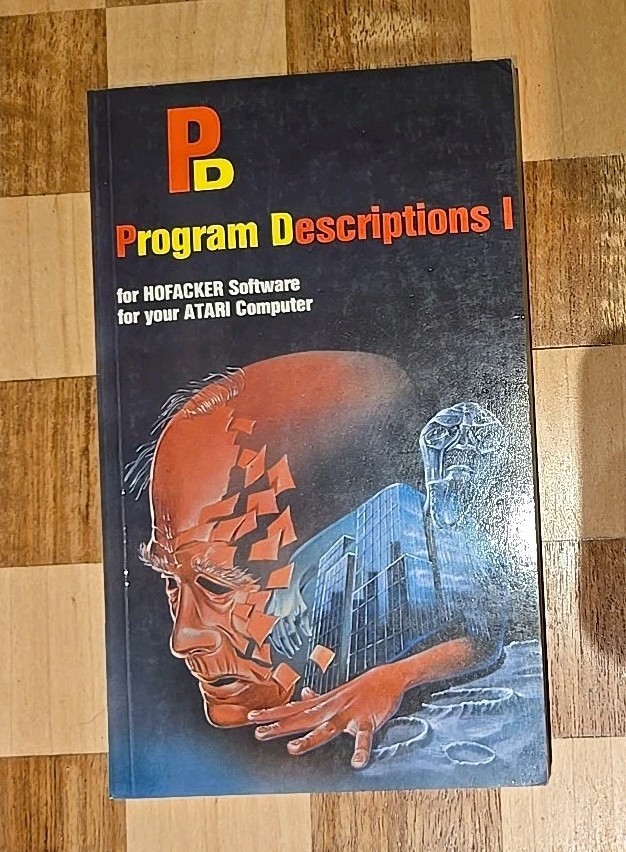 Program Descriptions I For Hofacker Software For Atari Computer First Edition