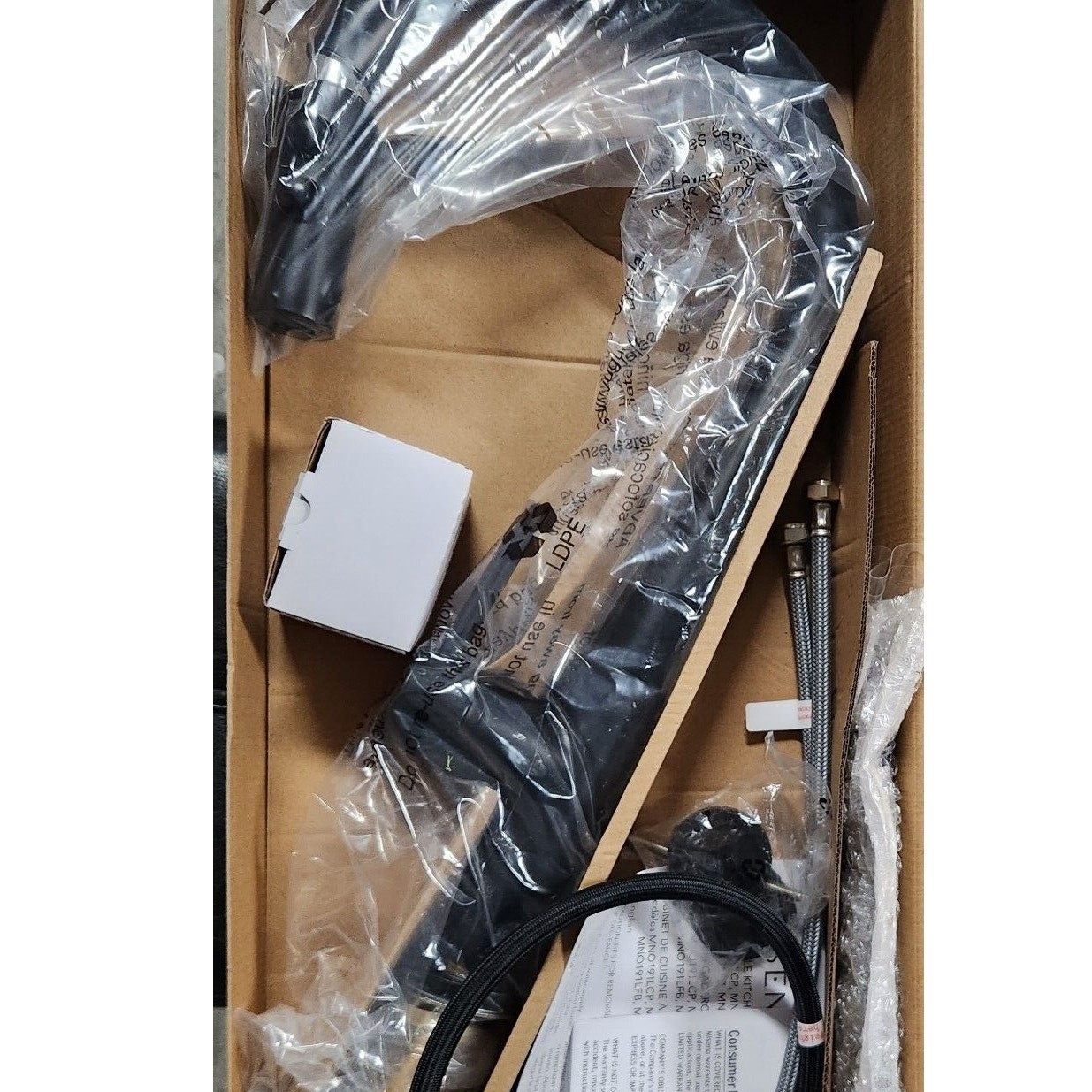 Miseno MNO191LFB Mia 1.8 GPM Pull Down Kitchen Faucet - Flat Black