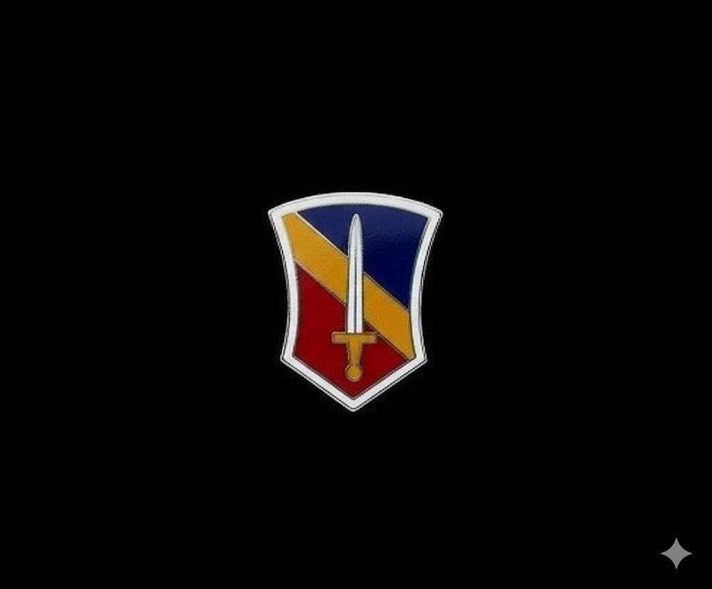 U.S. Army  1st Field Force Lapel Pin - 1"