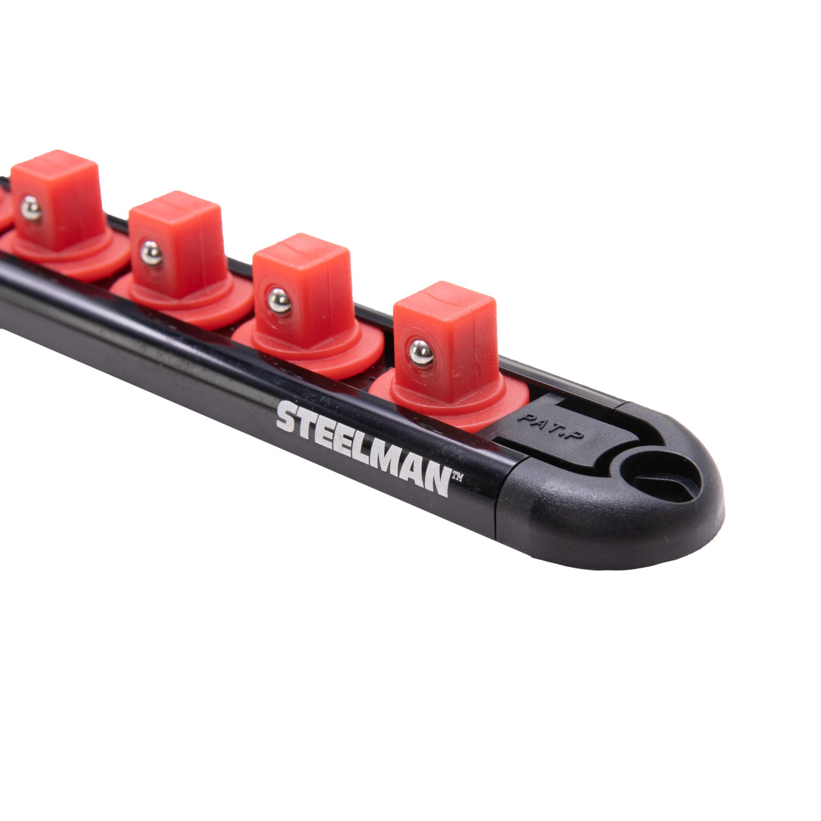 Steelman 3/8-Inch Drive 11-Piece Aluminum Socket Storage Rail 60730