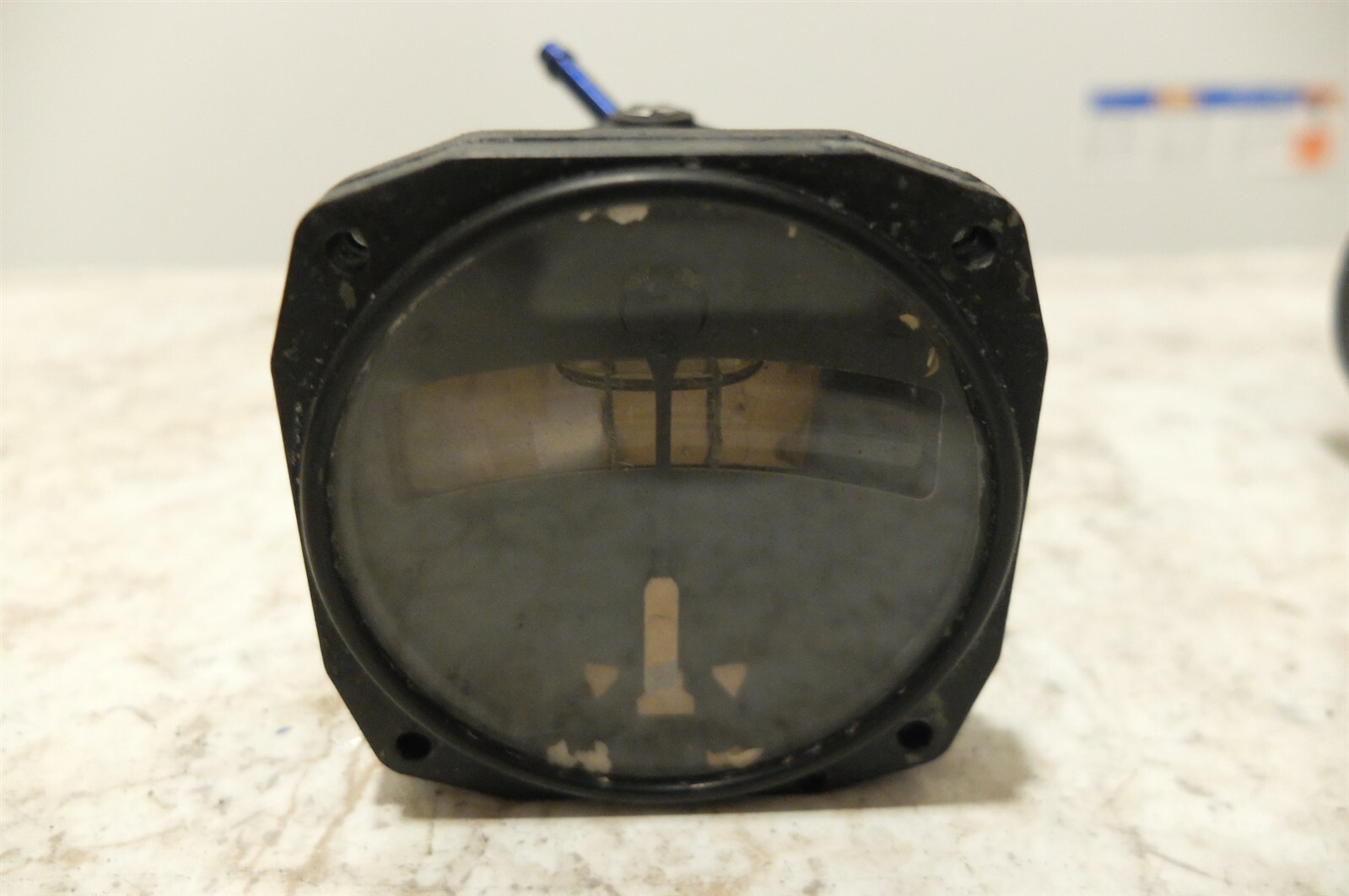 1946 46 Cessna 140 120 airplane aircraft turn and bank indicator gauge