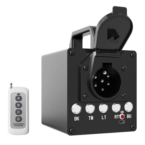 with2V0Ah Battery, Wireless Remote Control 1 Portable Trailer Light Tester Box
