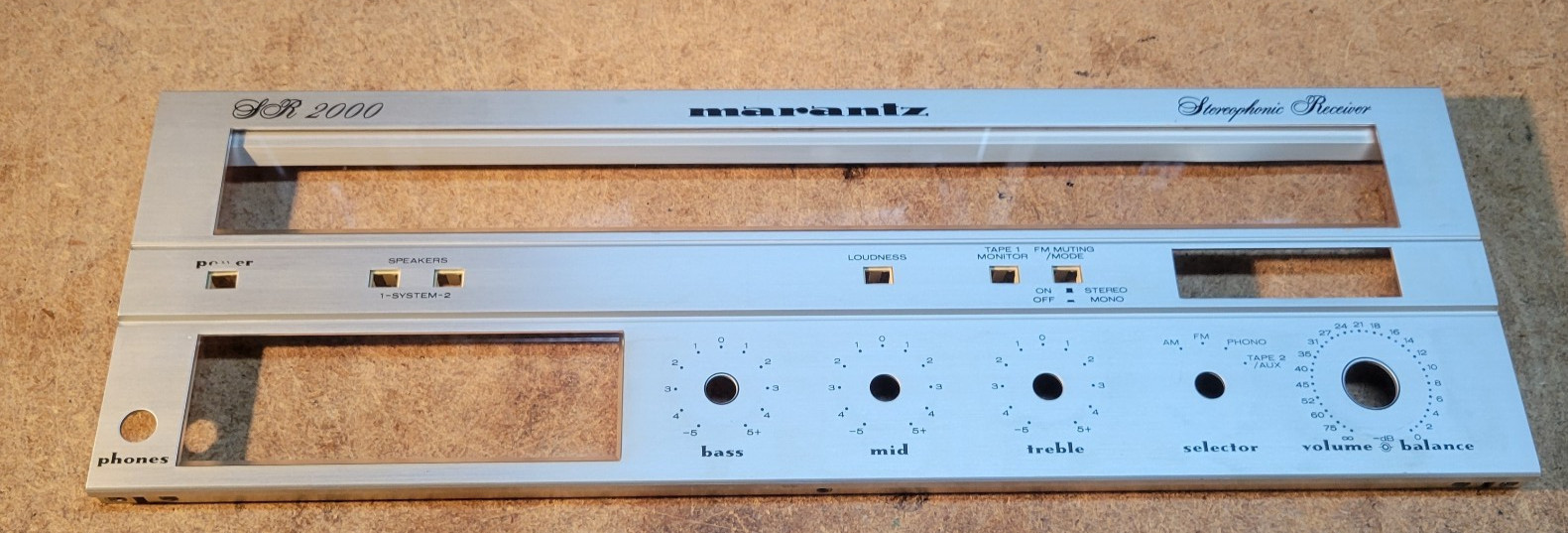 Marantz SR-2000 Face Plate