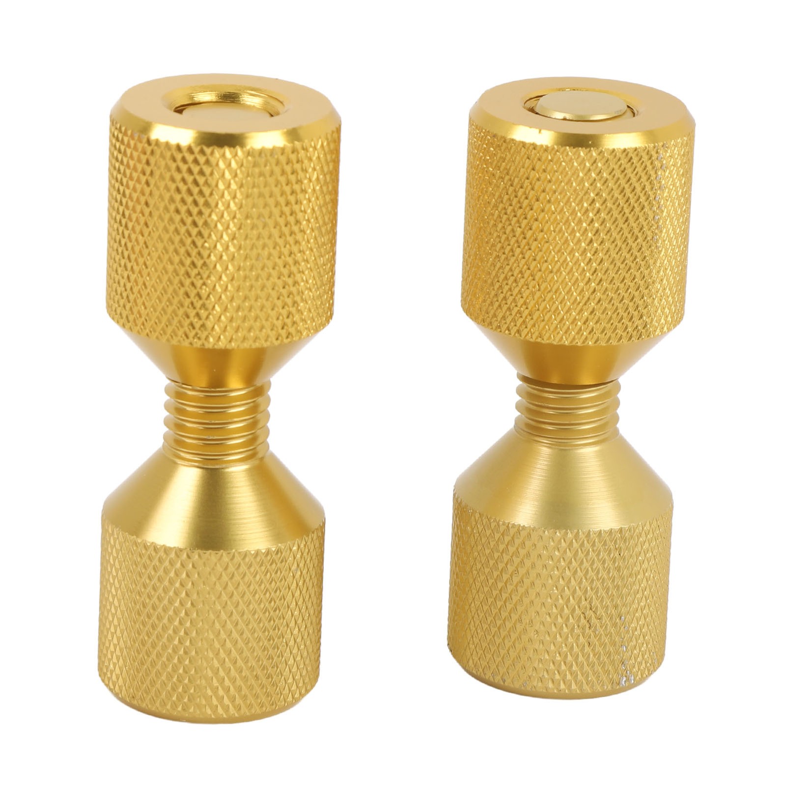 2pcs Aluminium Flange Alignment Pins Durable Double Hole Pins Set For 0.5 To 14i