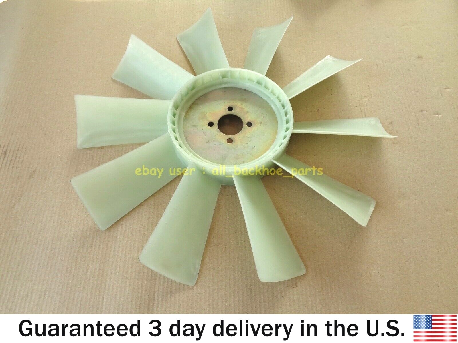 JCB BACKHOE - FAN 21" COOLING PULLER FOR PERKINS ENGINE (PART NO. 123/04202)