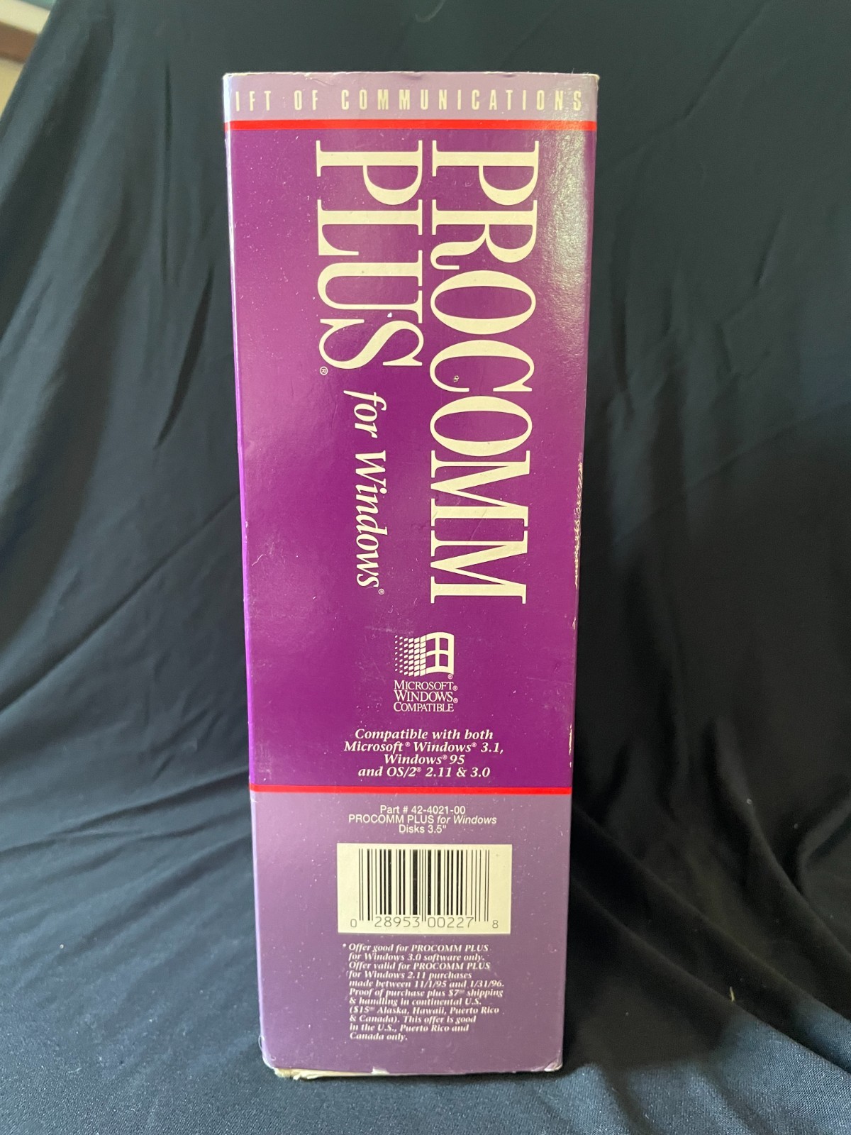 Vintage Procomm Plus for Windows - Intuitive Data & Fax Communications Software