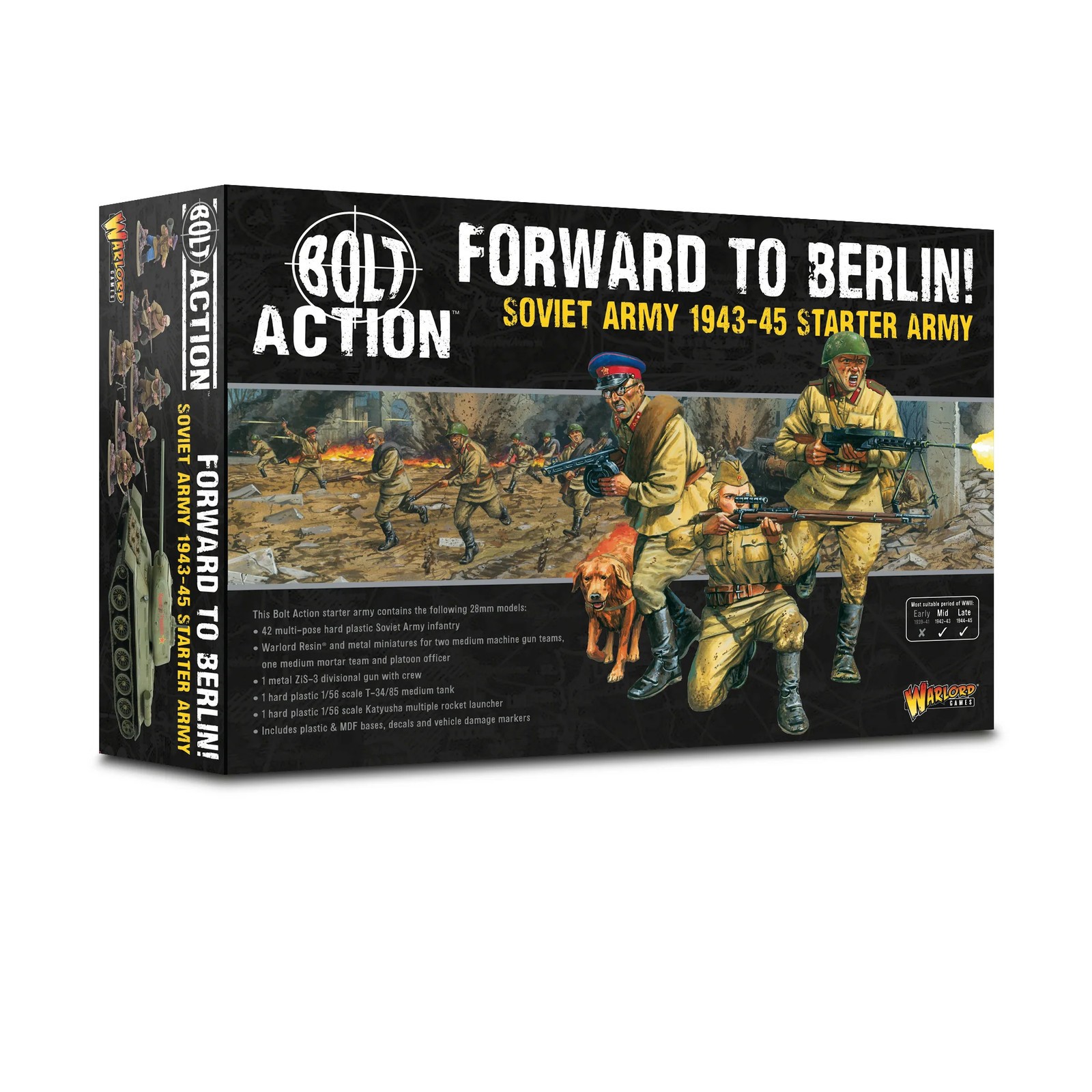 Forward to Berlin! - Soviet Army 1943-45 starter army Bolt Action 402614005