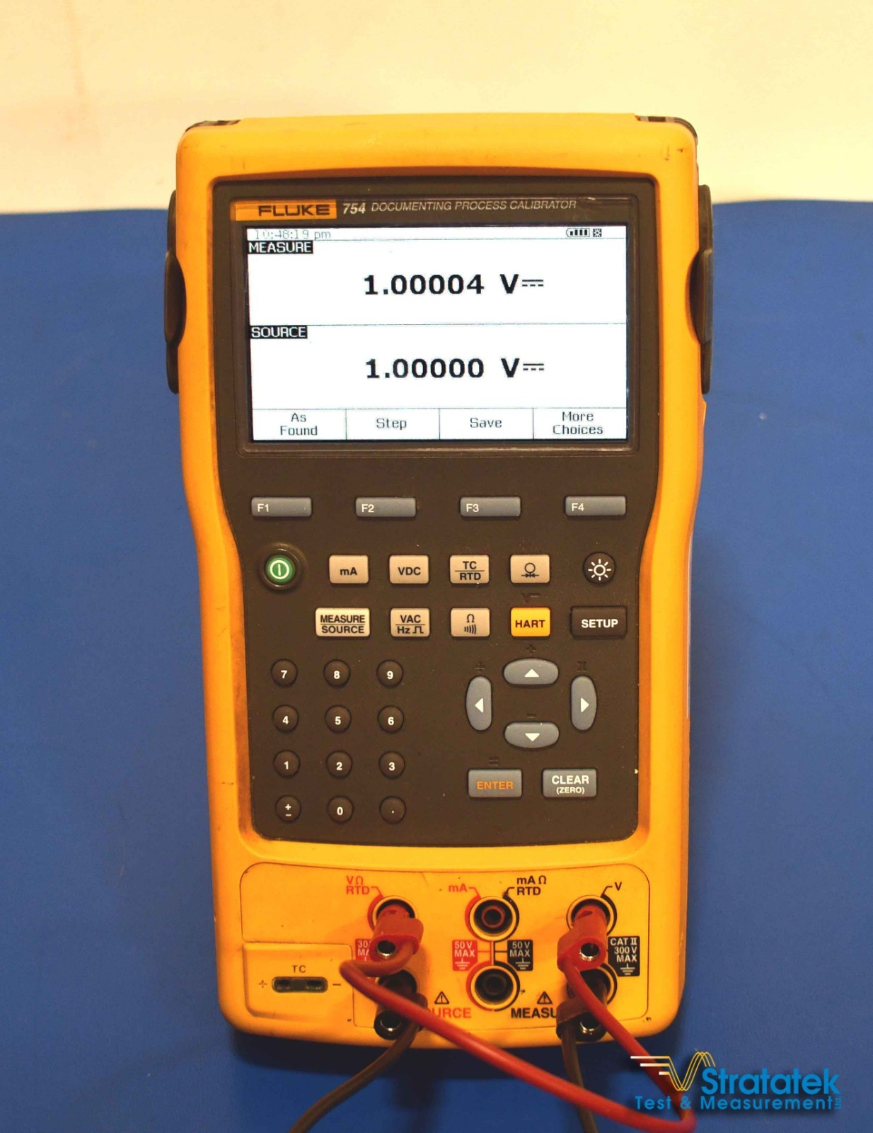 Fluke 754 Documenting Multifunction Process Calibrator NIST Calibrated with Data