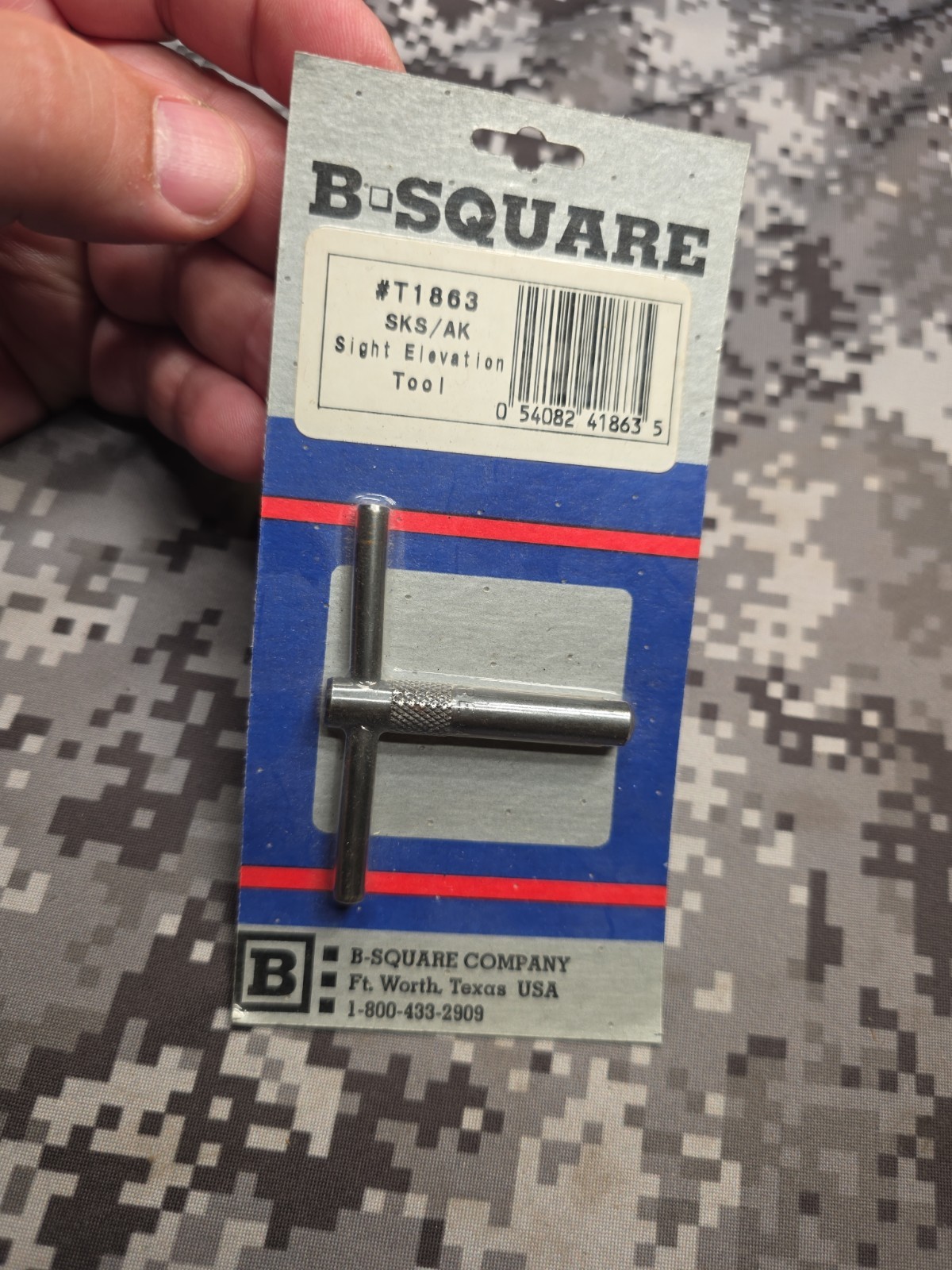 B-SQUARE RIFLE SIGHT ELEVATION TOOL #T1863 GUNSMITHING SIGHT ADJUSTMENT TOOL