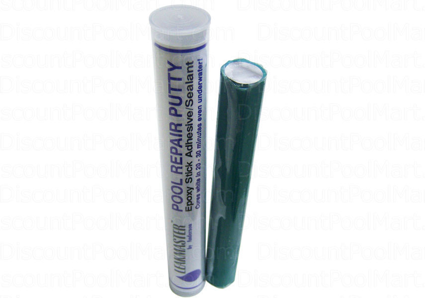 Leakmaster PP701 Pool Tile Crack Repair Pool Putty Epoxy White