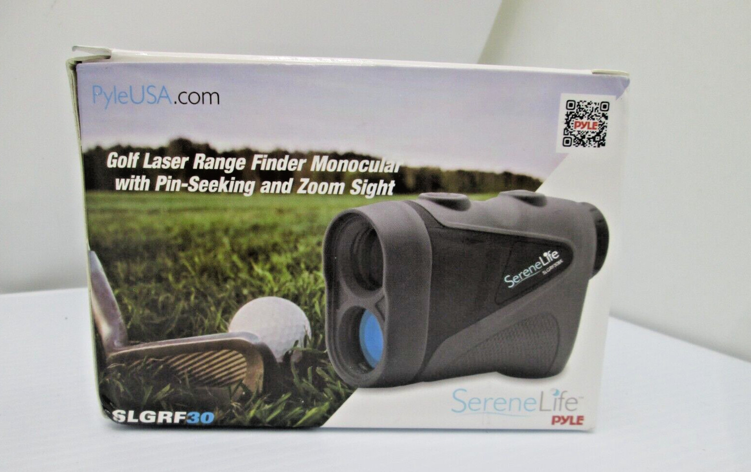 Golf Range Finder Pin-Seeking and Zoom Sight SereneLife AZSLGRF30SL