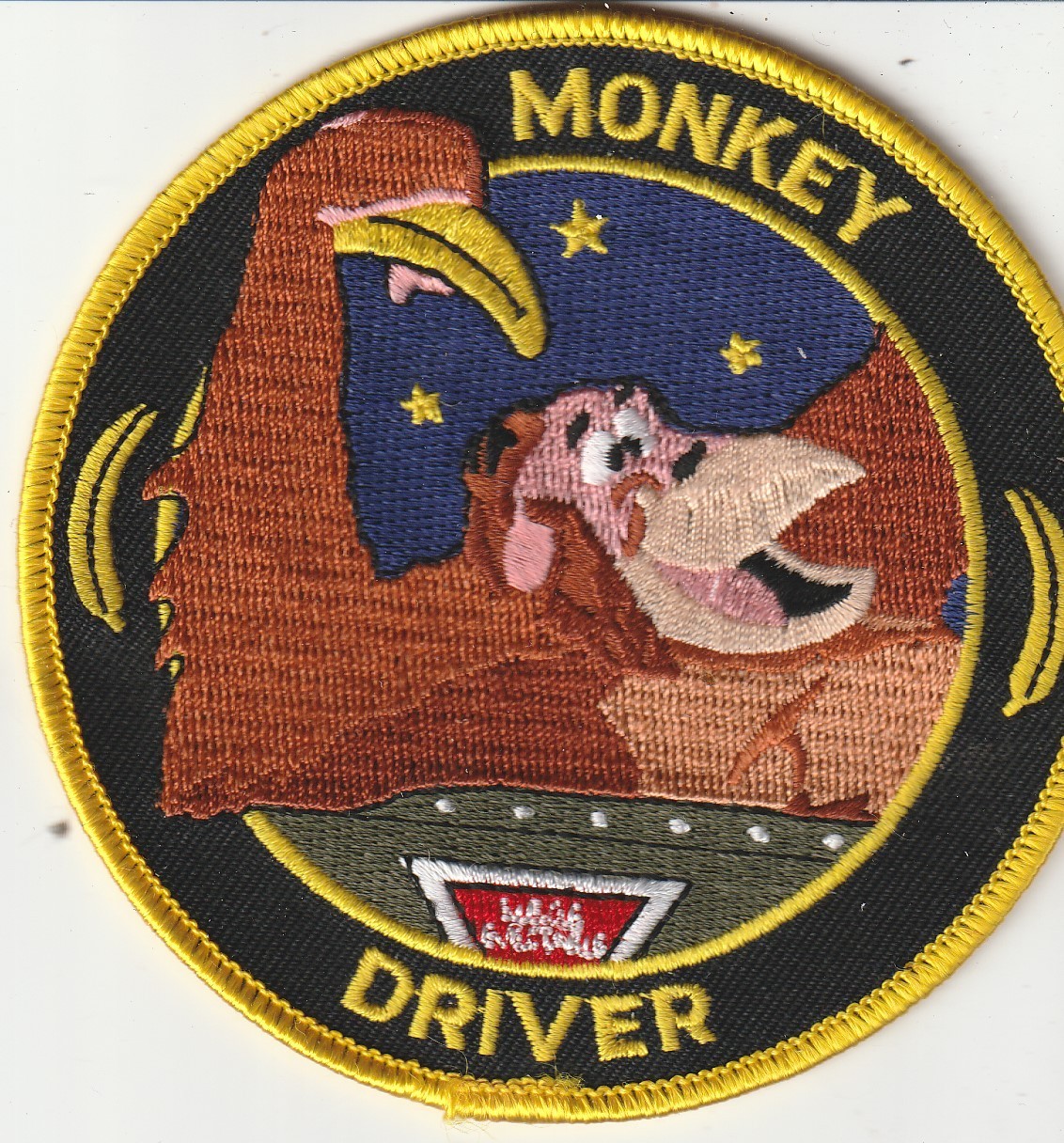 USAF air force  Monkey driver  "test pilot" patch