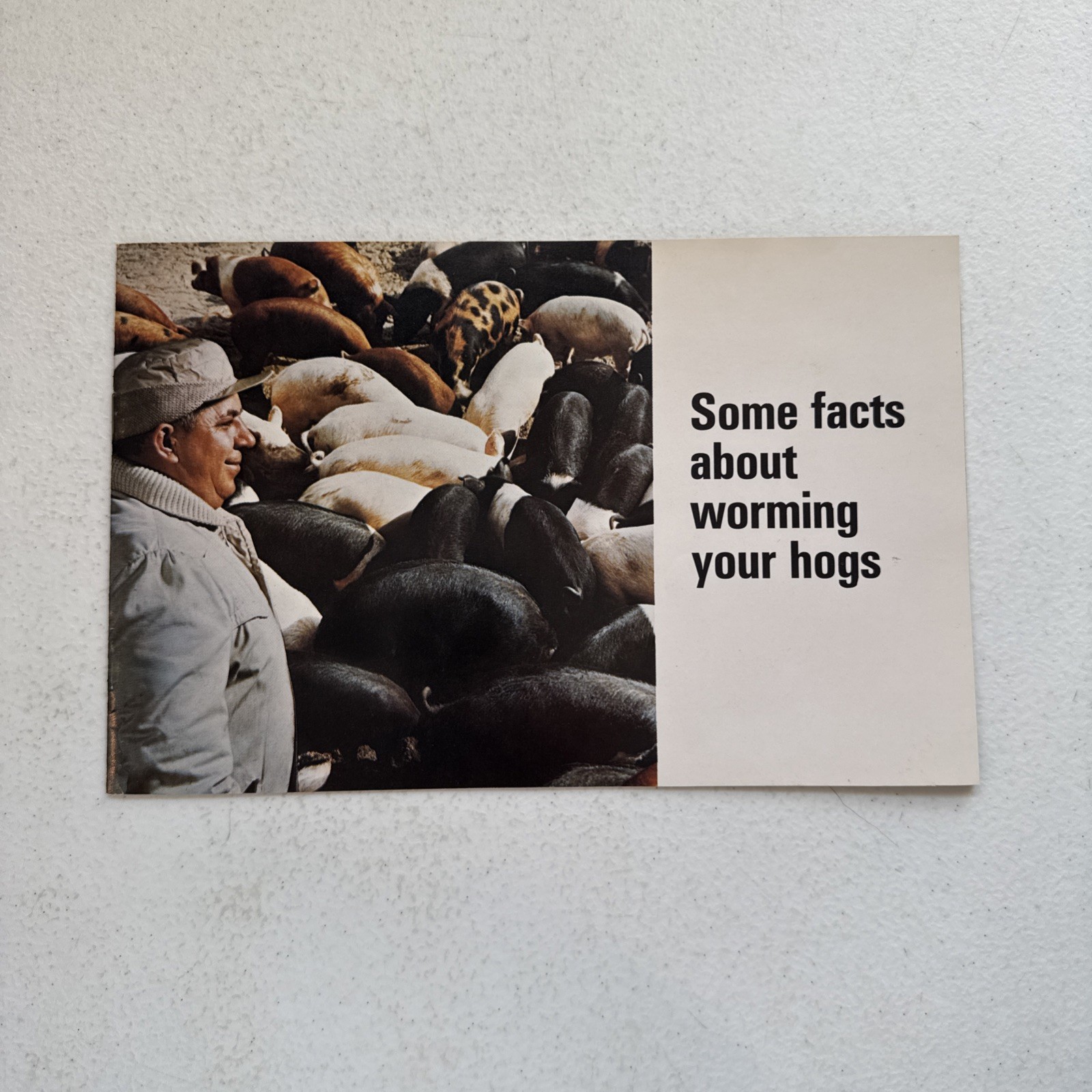 1972 Southern States Cooperative, Some Facts About Worming Your Hogs booklet
