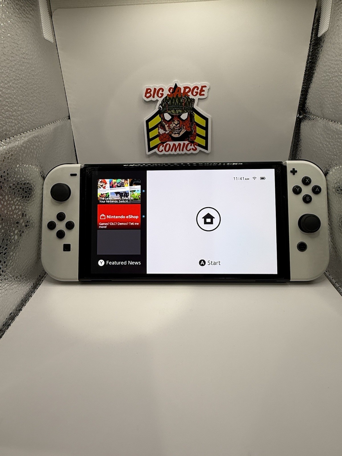 Nintendo Switch OLED White Bundle Multiple Items