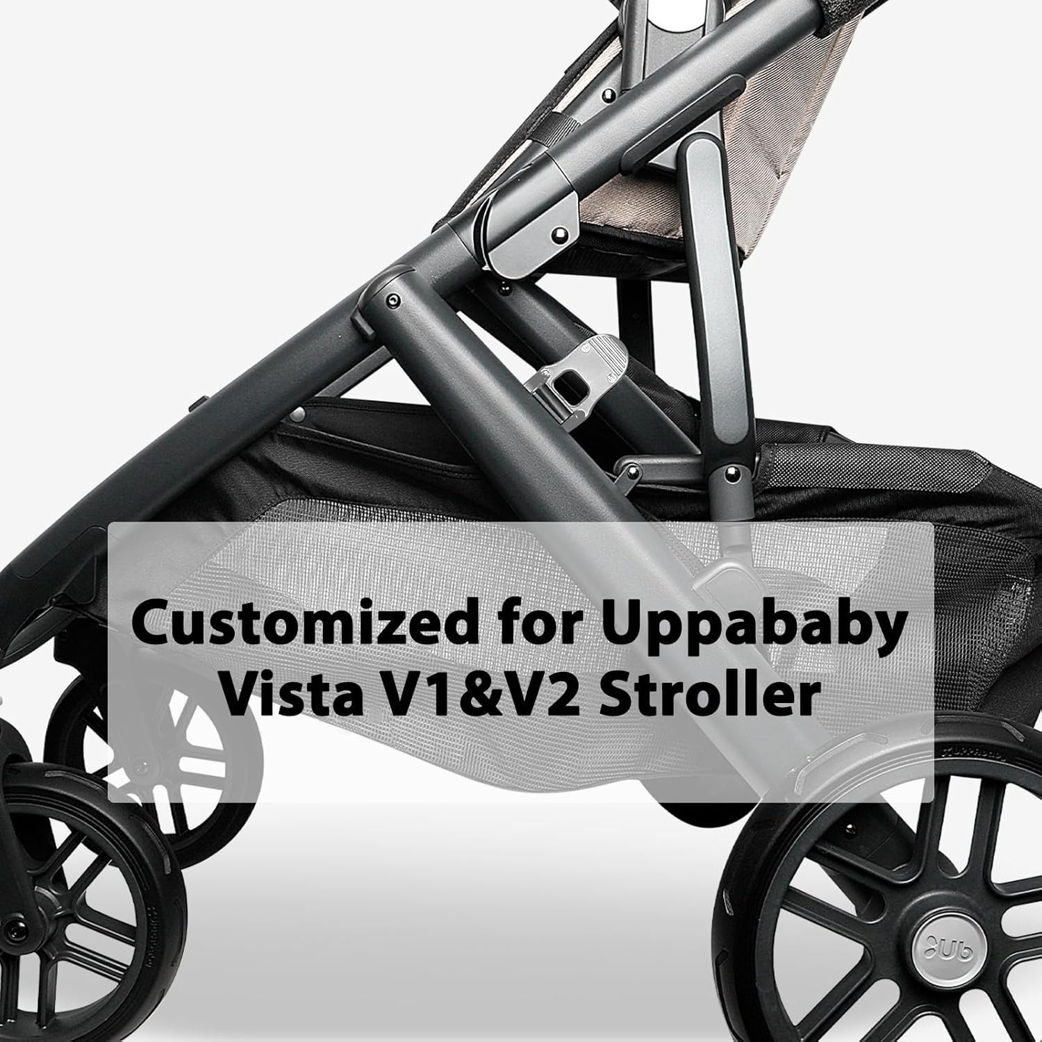 Replacement Closing Latch Uppababy Vista 2015+ (And V2),Hinge Latch Compatible w