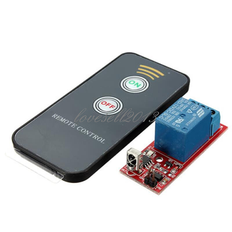 1 Channel Infrared Switch Relay Driving Module Board 12V Remote Controller