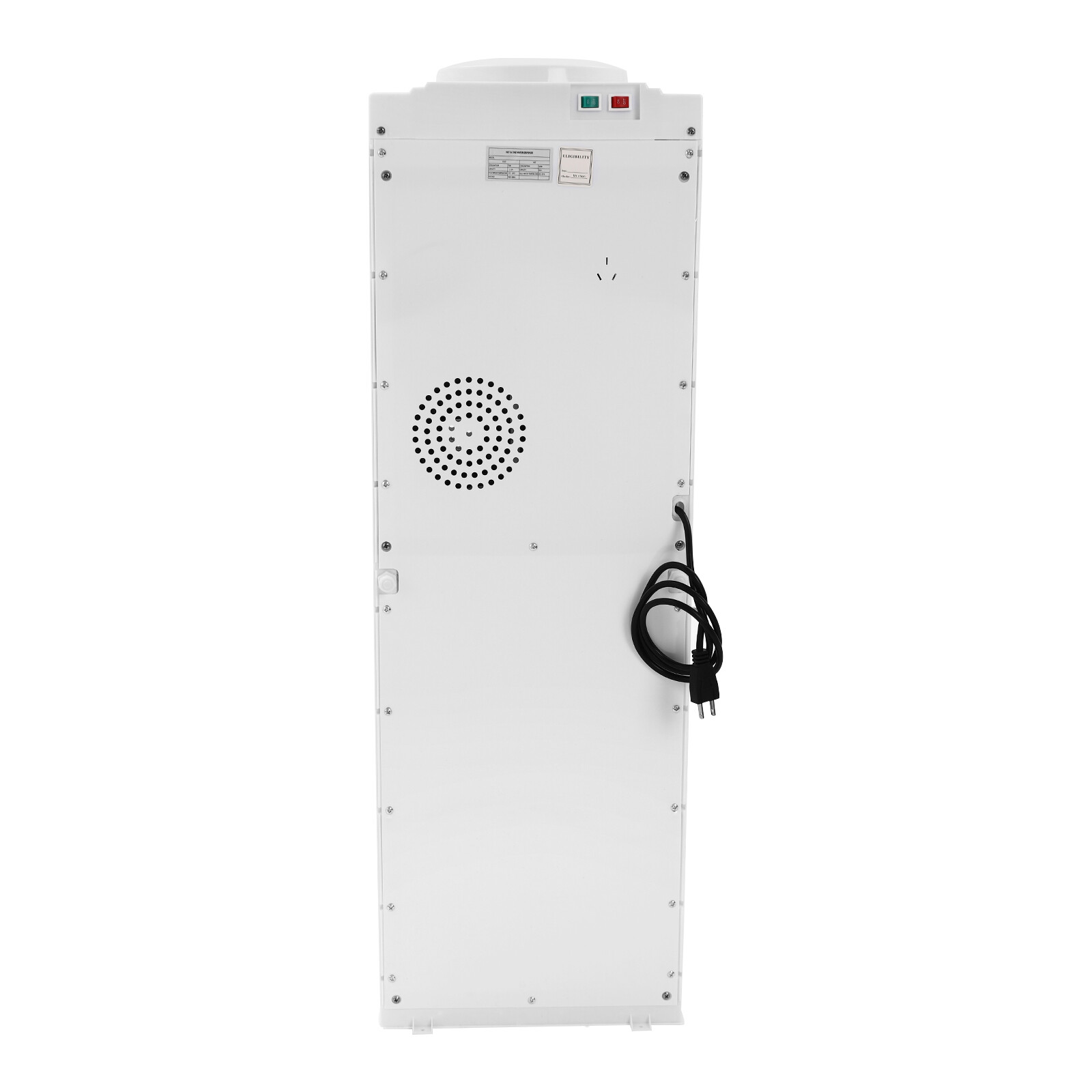 Hot and Cold Water Dispenser Standing 53.6℉ & 185-203℉ Top Loading Heater Cooler