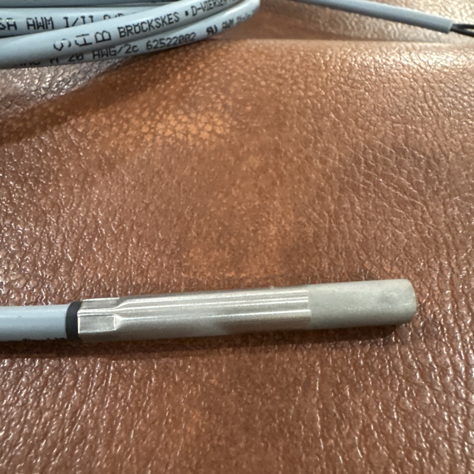 SAB Bröckskes Temperature Sensor Probe 2x0.5mm FRNC Cable Stainless Steel 600V