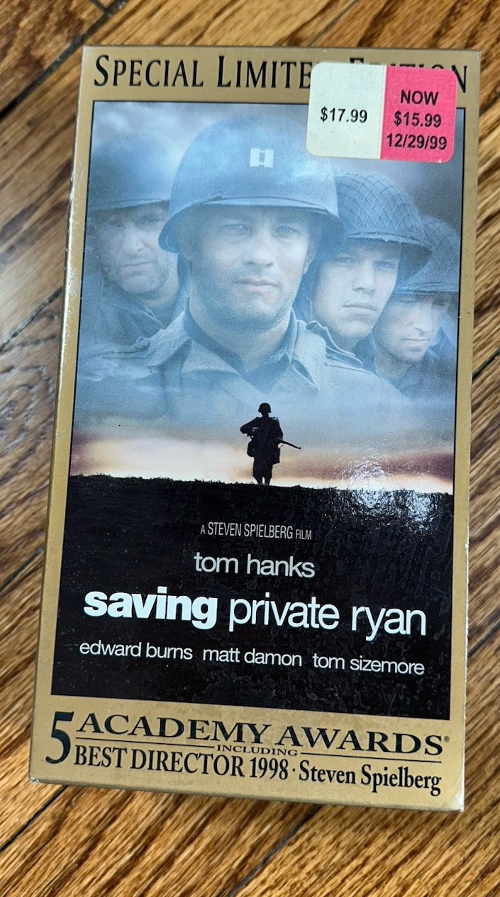 Saving Private Ryan Special Limited Edition 2-Tape VHS New Sealed Tom Hanks