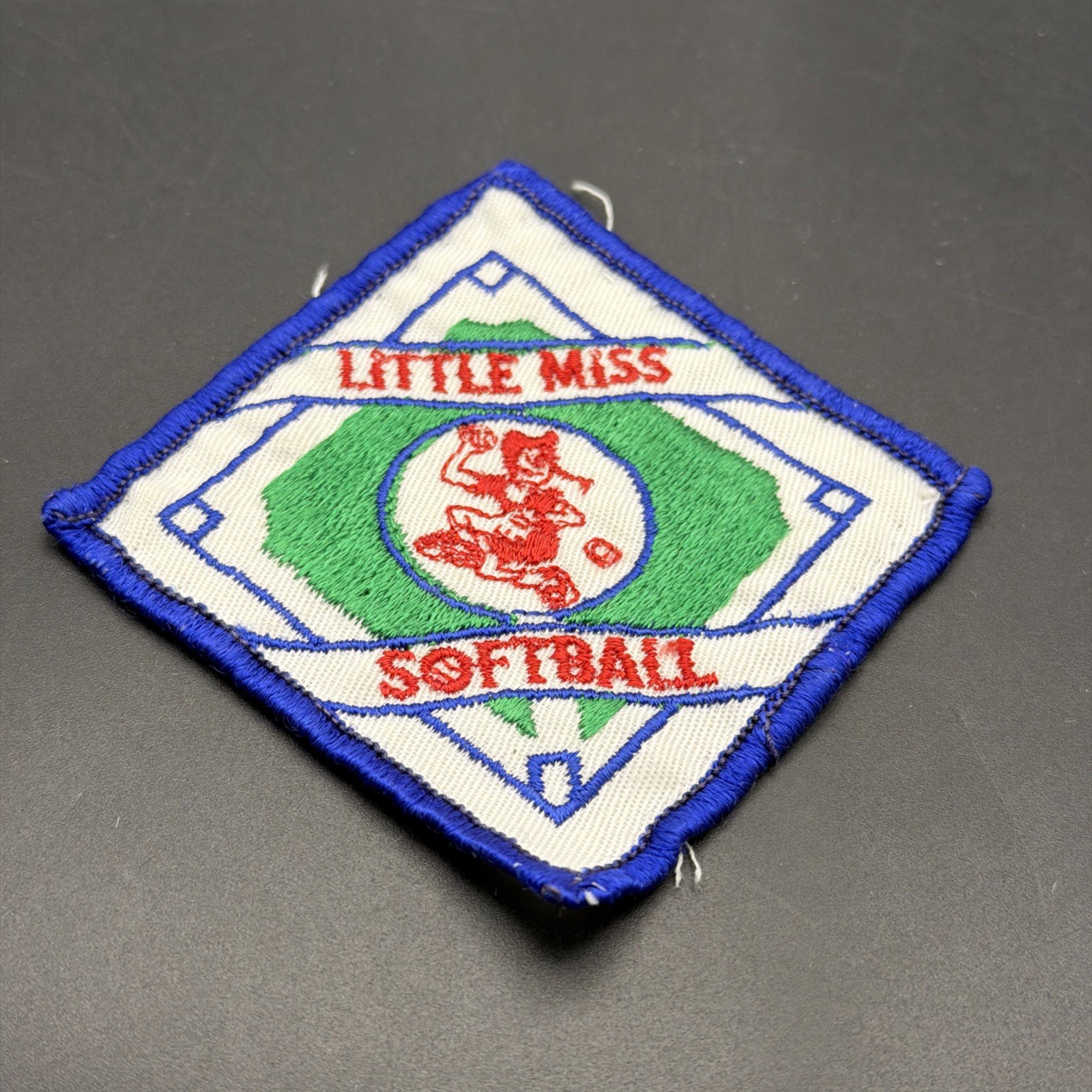 Patch Little Miss Softball Collectible