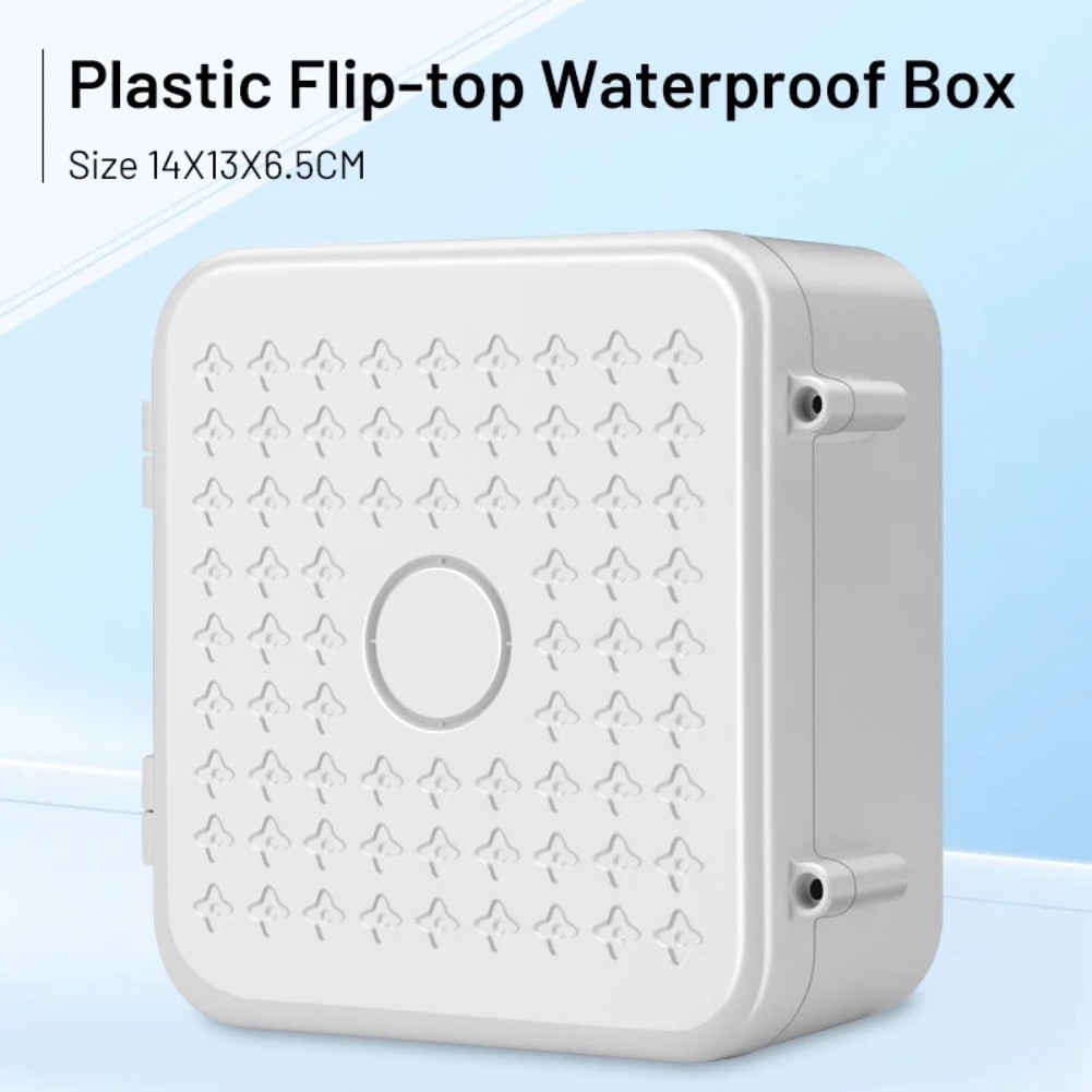 Junction Box Outdoor Enclosure Pre-cut Cable Ports Multiple Cable Ports