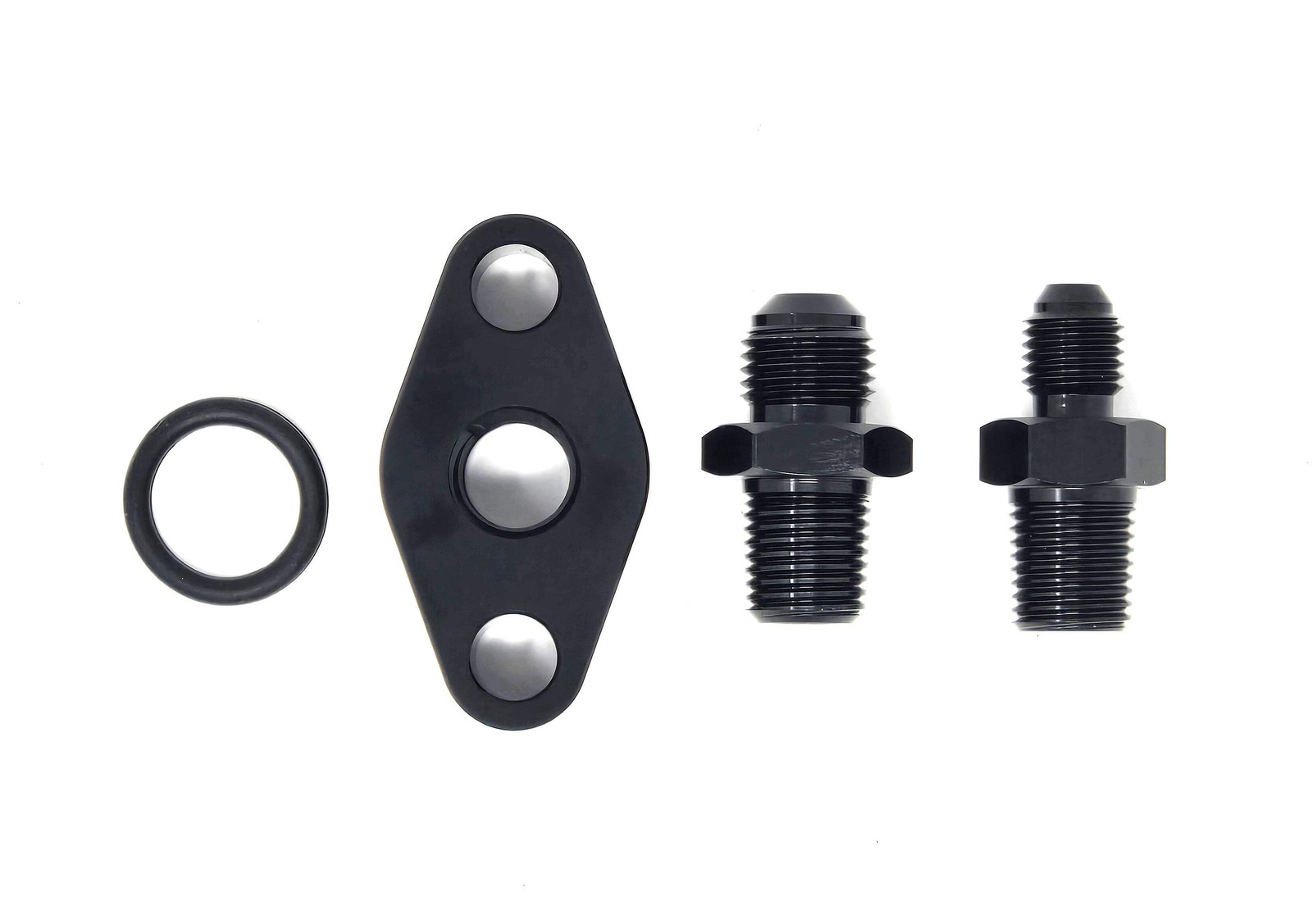 1.5" Turbo Oil Feed Line Adapter Plate T3 T4 T6 G40 G45 G50 S300 S400 S500