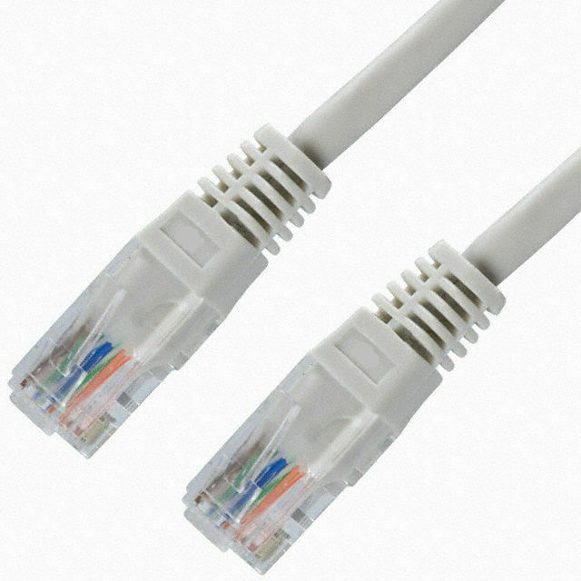 2 Pack Lot - 10ft CAT5e Ethernet Network LAN Router Patch Cable Cord WireWhite