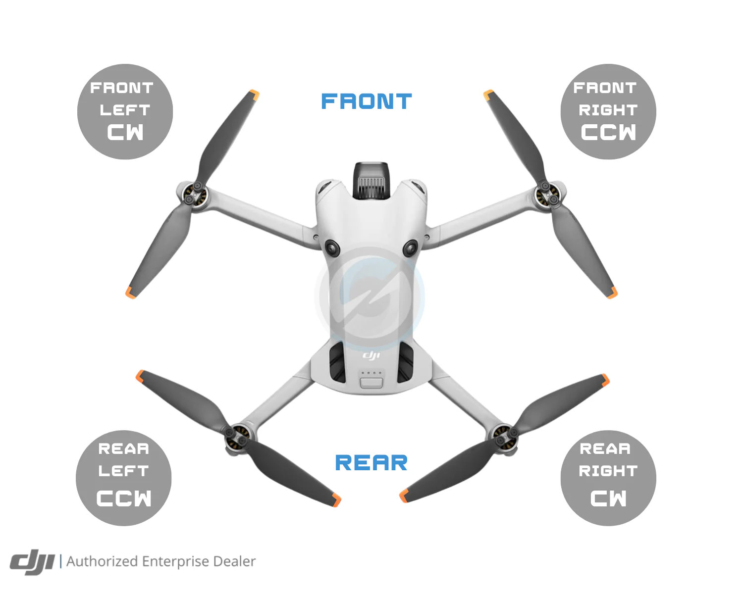 Mini 3 Pro Aircraft Arm Rotating Axis (Rear Left)