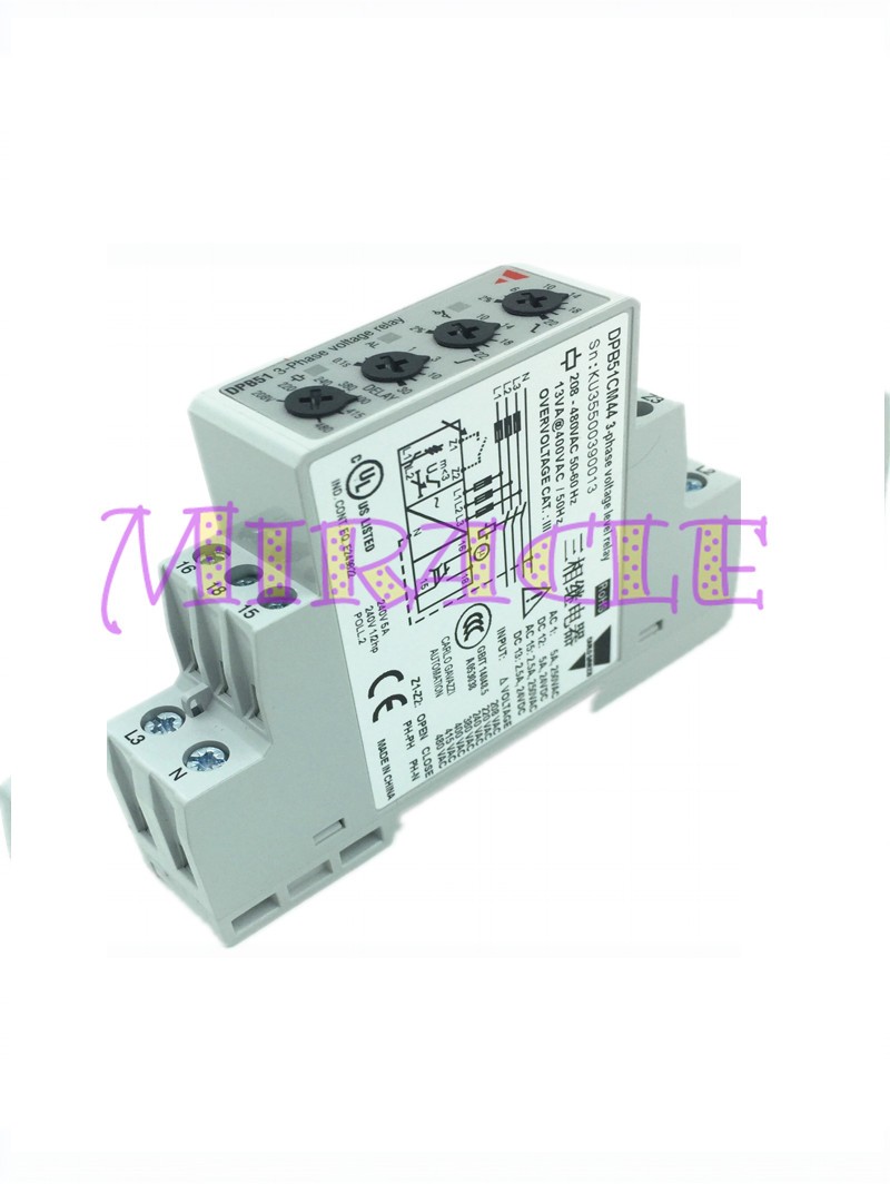 1PC NEW FOR CARLO GAVAZZI  DPB51CM44 Three-phase voltage Relay