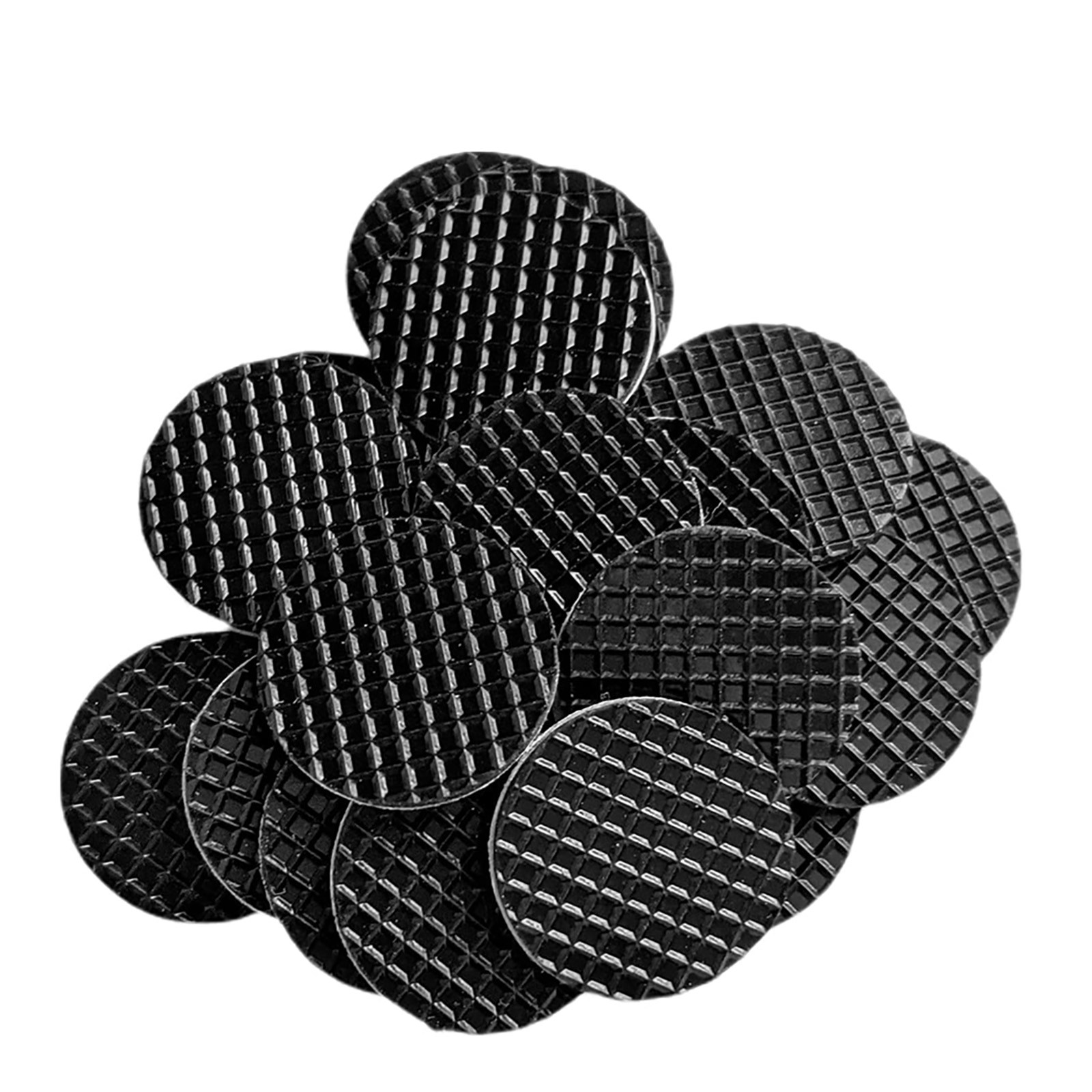 20* Black Self-adhesive Guitar Picks Grips Stop Dropping Anti-drop Guitar Picks'