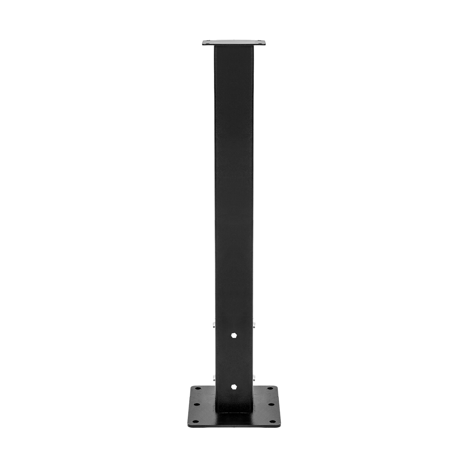 Mailbox Post with Post Base Mailbox Mounting Post Mailbox Post for Outside Black