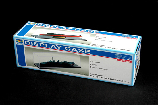 Trumpeter 09809 Transparent DISPLAY CASE 359mmX89mmX89mm