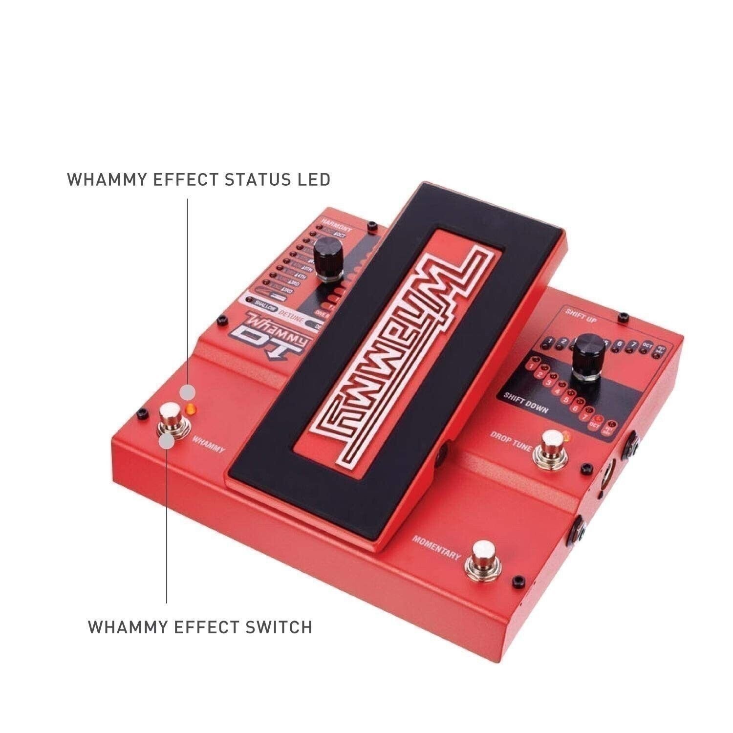 DigiTech Whammydtv-01 DT Drop Tune Guitar Effects Pedal -OPEN BOX