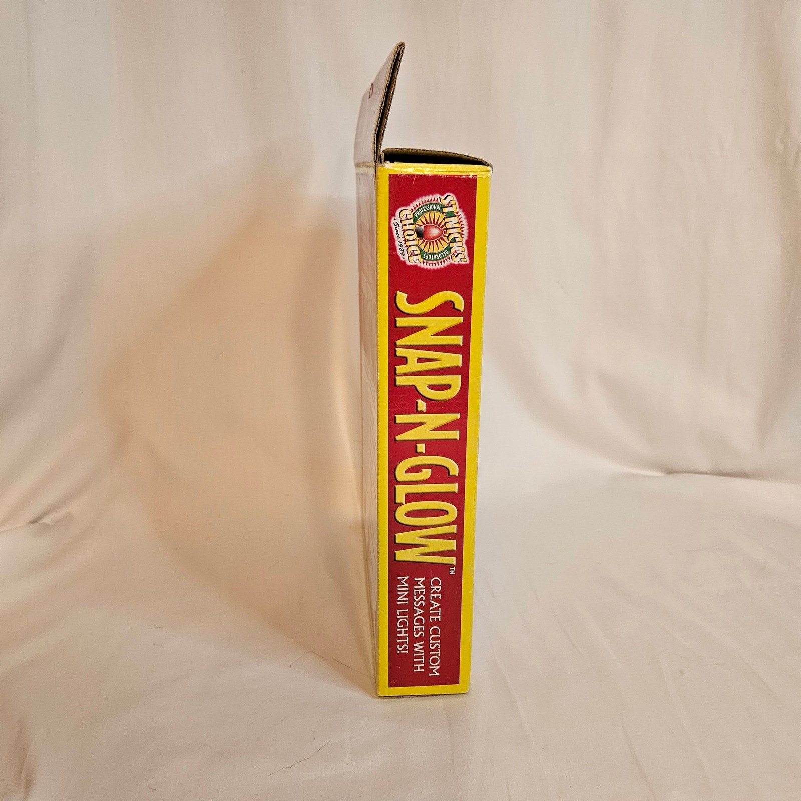 Snap-N-Glow letter panels, NOS