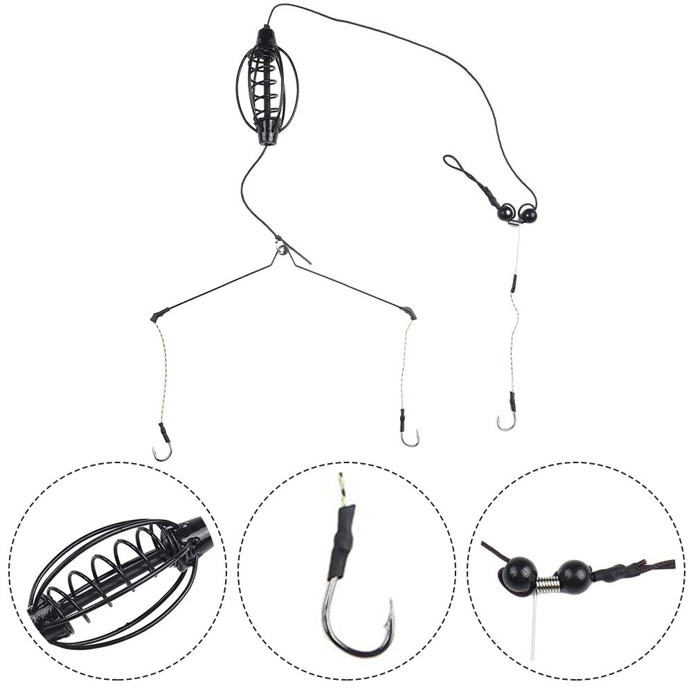 Bait Cage Rig Set Coarse Fishing Tackles Accessories Fishing Accessories