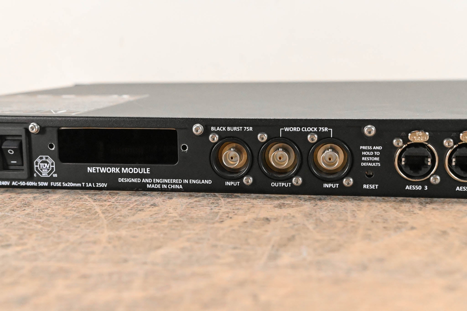 Klark Teknik DN9650 Digital Audio Network Bridge CG01H0Q