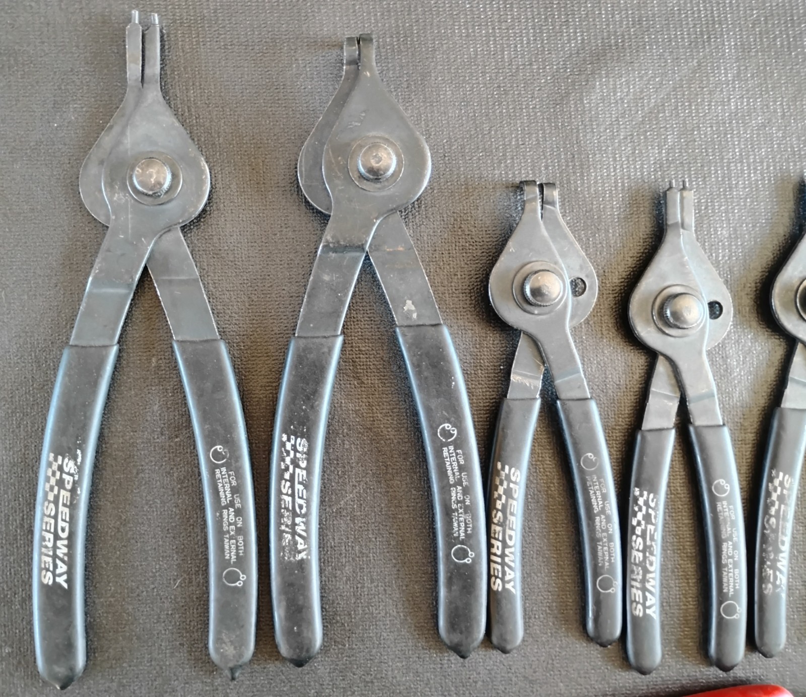 snap ring plier lot