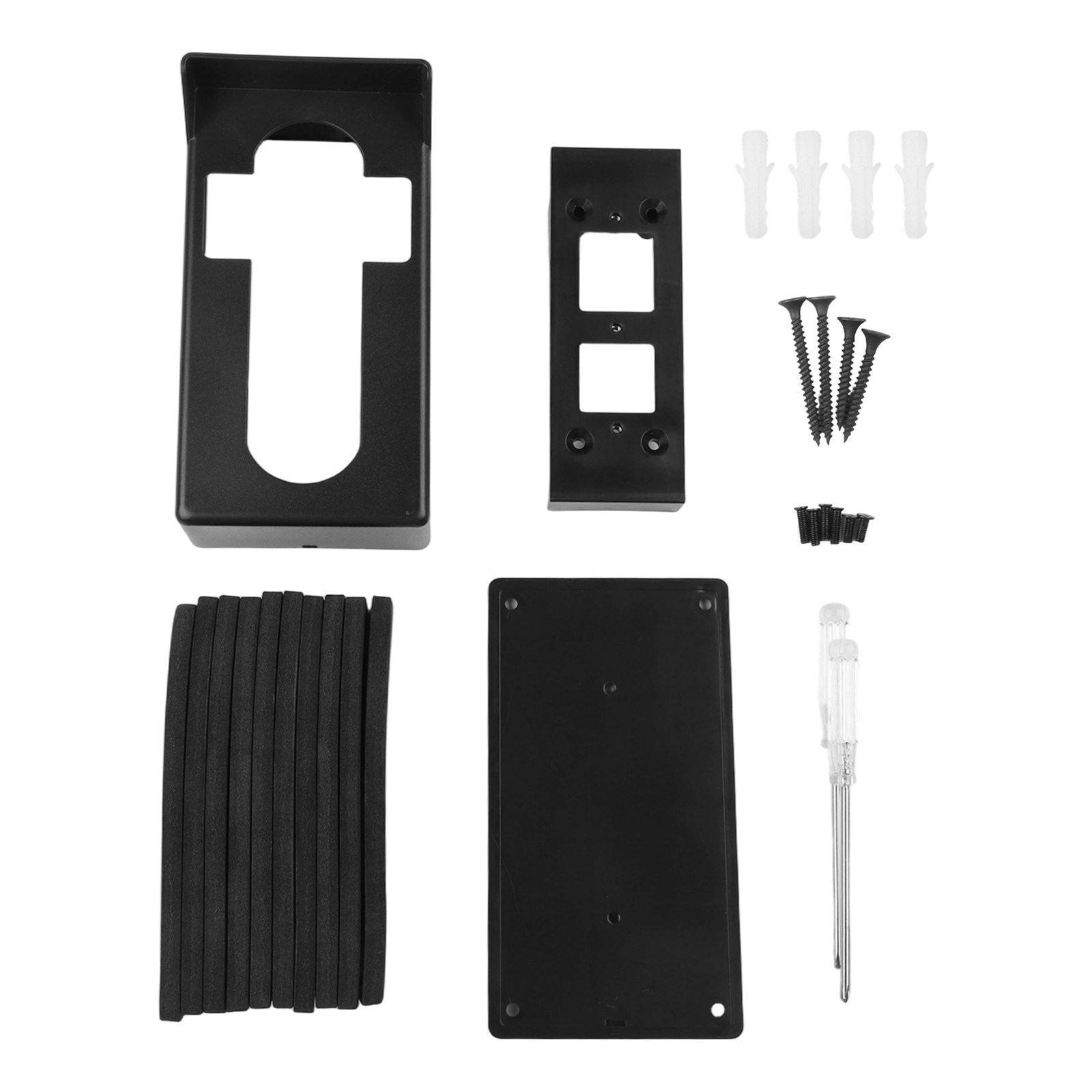 Strong Vinyl Siding Mount for Ring Video Doorbell Protects Against Elements