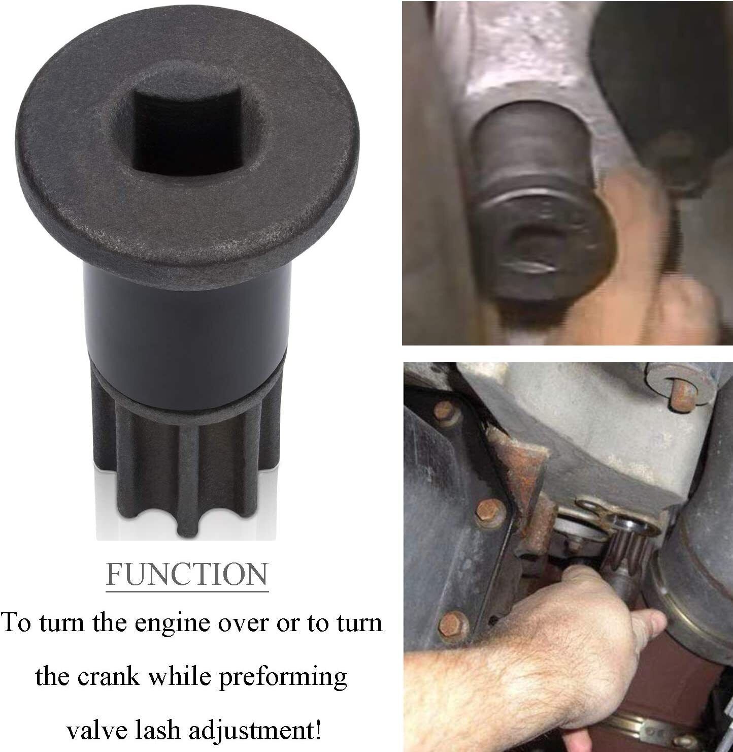Injection Pump Gear Puller Engine Barring Tool for Dodge Cummins VE P7100 VP44