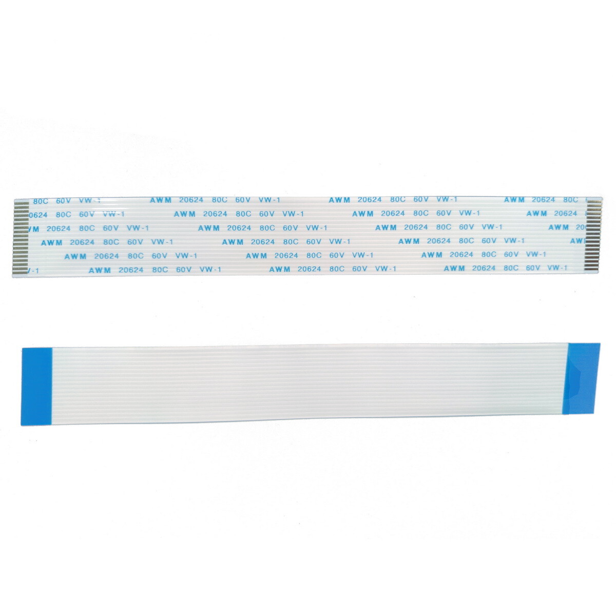 17Pin 1.25mm Pitch FFC FPC Flexible Flat Cable AWM VW-1 20624 6/10/20/30/40/50CM