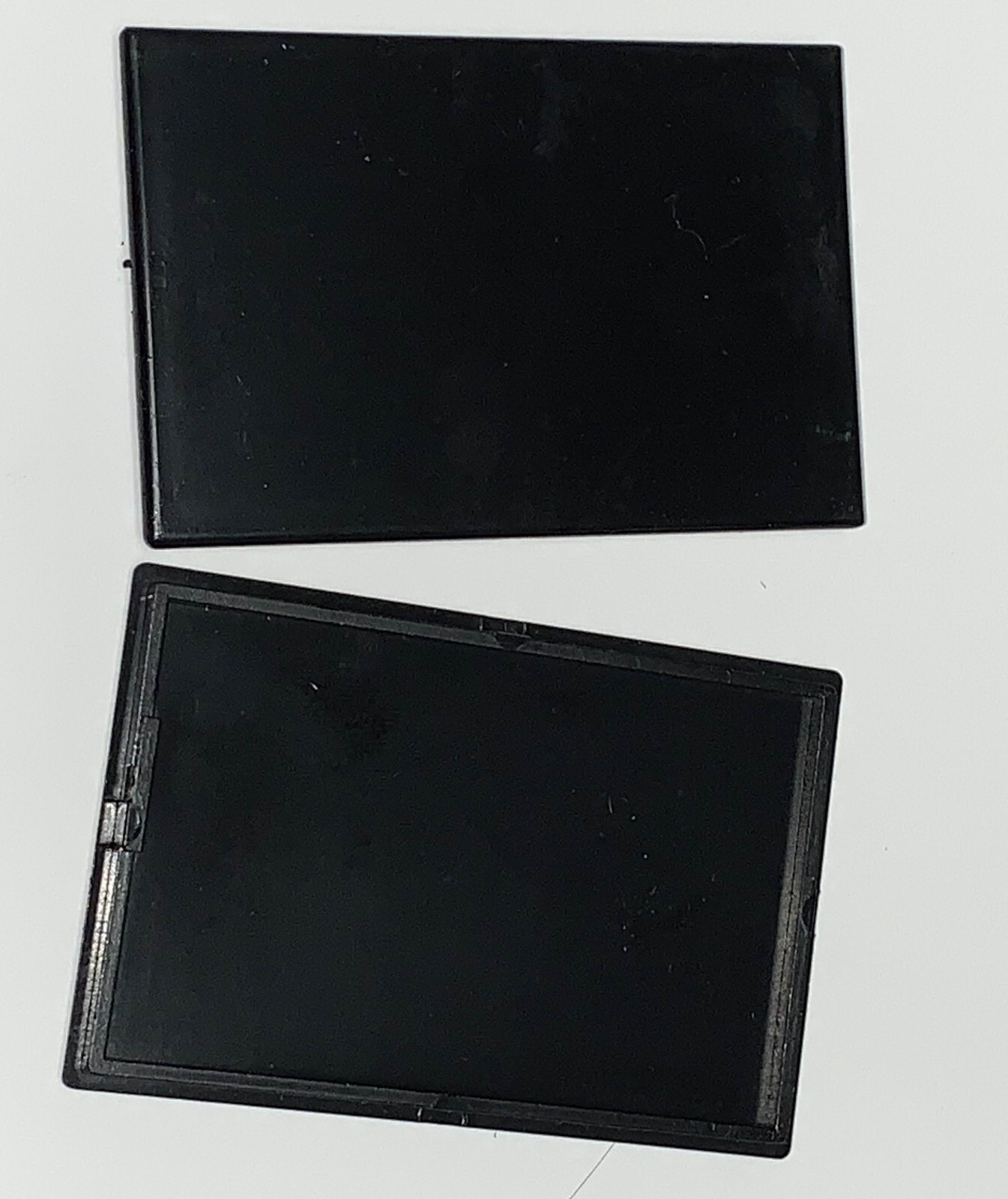 2 pcs Bud Black Plastic Box PBC1559C 3x2 COVER For Potting New NOS USA Stock