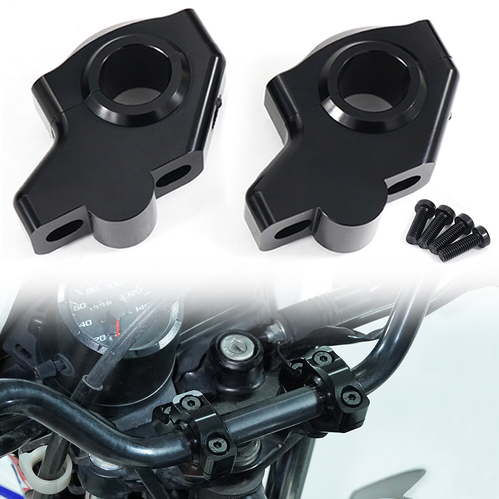 Fit For BMW F800ST F650GS F650CS 7/8" Alloy Offset Handlebar Risers Clamp