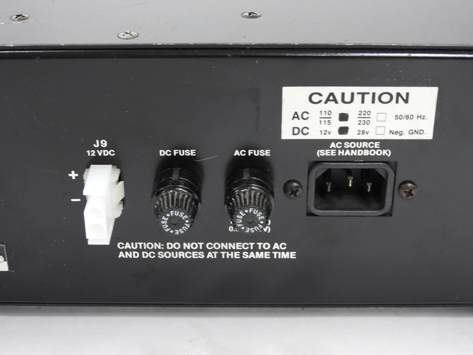 Transworld Trans-World TW5201 Remote Control for TW100 Transceiver (powers up)
