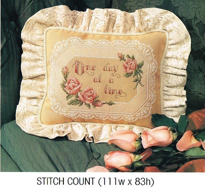 ONE DAY AT A TIME  CROSS STITCH PATTERN ONLY  -  KN   RUQ